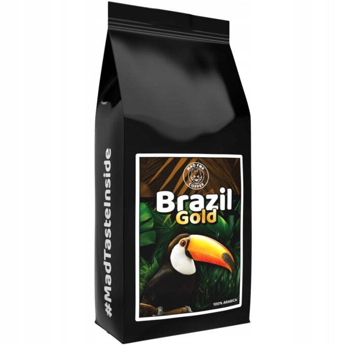 Kawa ziarnista Brazylia Brazil Gold 100% Arabica 1 kg
