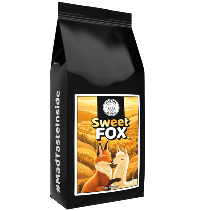 Kawa ziarnista Sweet Fox 100% Arabica 1 kg